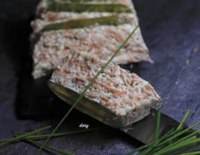 Terrine de mousse de saumon