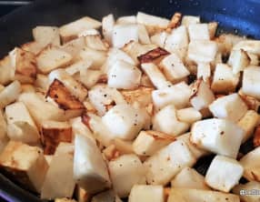 Céleri rave rissolé