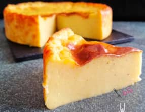 Flan pâtissier sans pâte