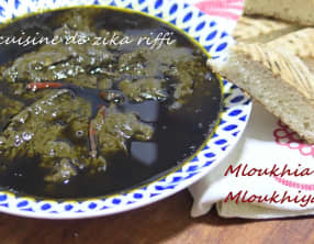 Plat de corète en poudre au veau