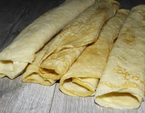 Crêpes au coca-cola