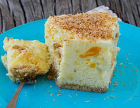 Tarte aux ananas sans cuisson