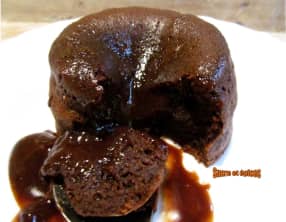 Fondants au chocolat au coeur coulant
