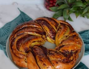 Babka pistache et cerises