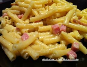 Macaronisotto au jambon