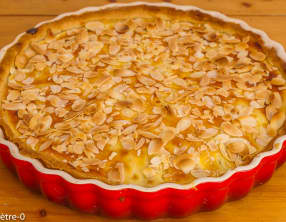 Tarte italienne aux poires et à la ricotta