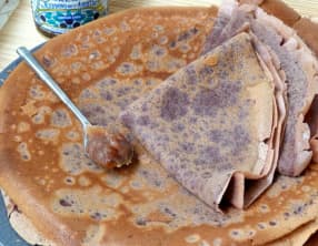 Crèpes au cacao