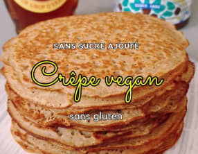 Délicieuses crêpes vegan