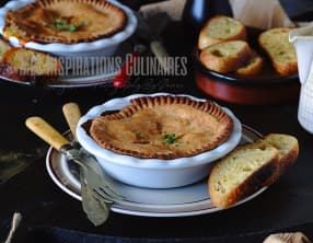 Tourte de poulet et légumes