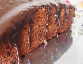 Cake au chocolat et marmelade d'orange