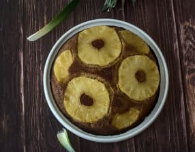 Gâteau au yaourt à l'ananas