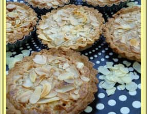 Tartelettes lait de coco amandes