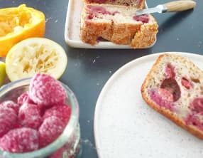 Cake citron framboise