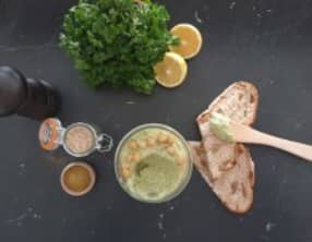 Houmous au persil