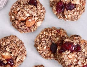Biscuits santé aux canneberges et aux amandes