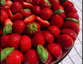 Tarte aux fraises