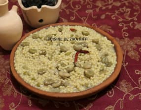 Petits plombs aux fèves fraîches