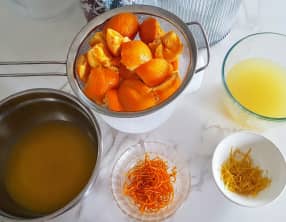 Gelée d'oranges ou de citrons