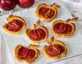 Tartelettes feuilletées aux pommes