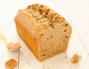 Pain d'épices citron et rhum sans gluten