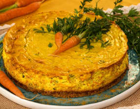 Cheese cake aux carottes à l’indienne
