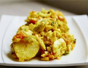 Salade alcaline de légumes racine