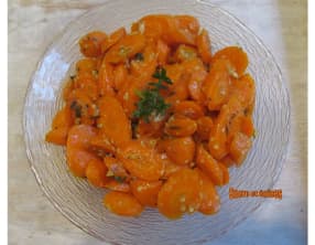 Carottes sautées à l'ail