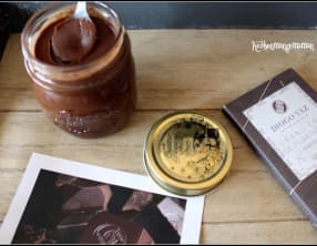 Pâte à tartiner au chocolat et noisettes sans sucre ajouté