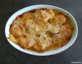 Tartiflette au maroilles et à la saucisse fumée