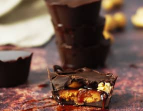 Bouchées façon Snickers