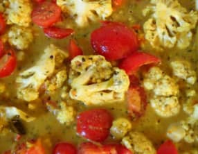 Chou-fleur au curry