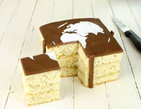 Earth cake sans gluten