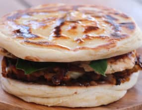 Burger d'inspiration indienne