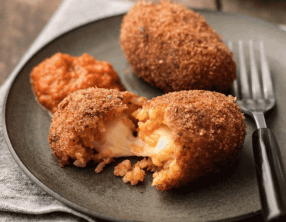 Arancini Mozzarella Petits Pois et Jambon