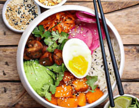 Rice bowl végétarien