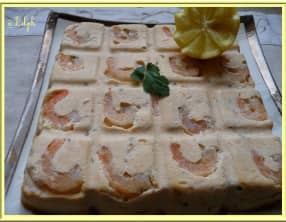Terrine de saumon aux crevettes