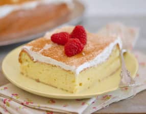 Gâteau moelleux au lait