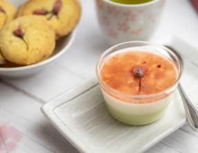 Pudding aux sakura