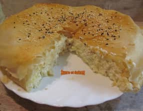 Tourte à la feta et à la ricotta comme une pastilla