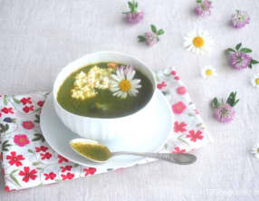 Soupe cresson et patate douce