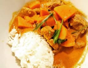 Porc aux patates douces