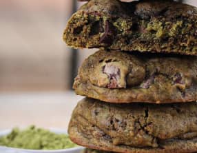 Cookies chocolat thé matcha