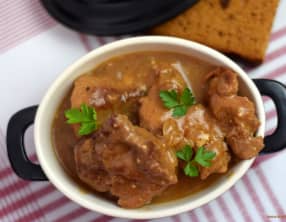 Sauté de porc à la bière