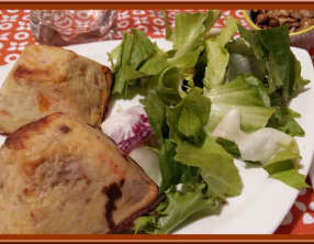 Clafoutis de potiron et noix