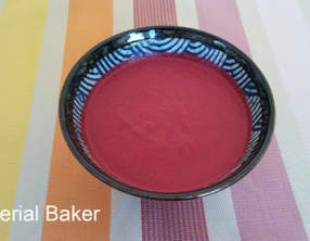 Soupe de betterave et poireau
