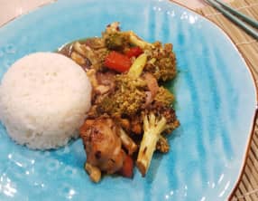 Poulet cajun au four