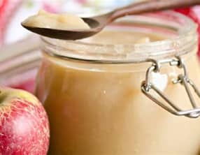 Beurre de pommes à l'érable