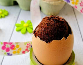 Oeufs surprises de Pâques au chocolat