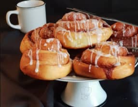 Cinnamon Rolls à la vergeoise et cannelle