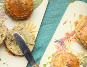 Scones au fromage bleu et au zaatar